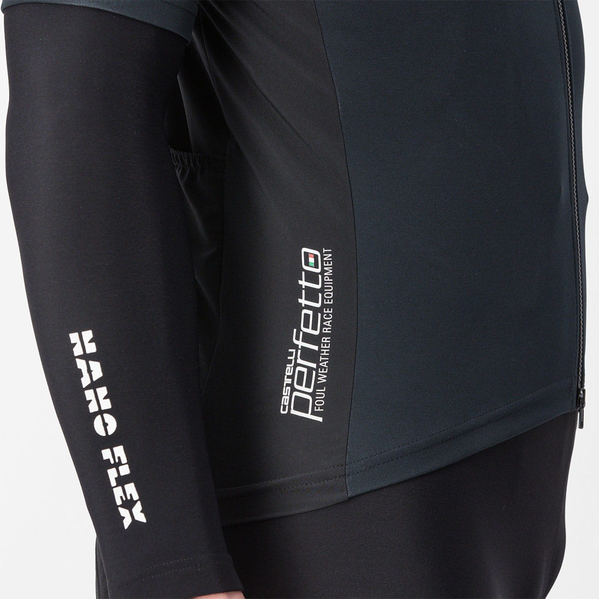 CASTELLI PERFETTO RoS 2 WIND Koszulka z krótkim rękawem czarna - Image 7
