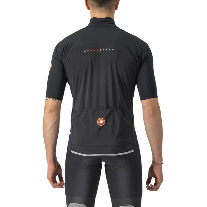 CASTELLI PERFETTO RoS 2 WIND Koszulka z krótkim rękawem czarna - Image 8