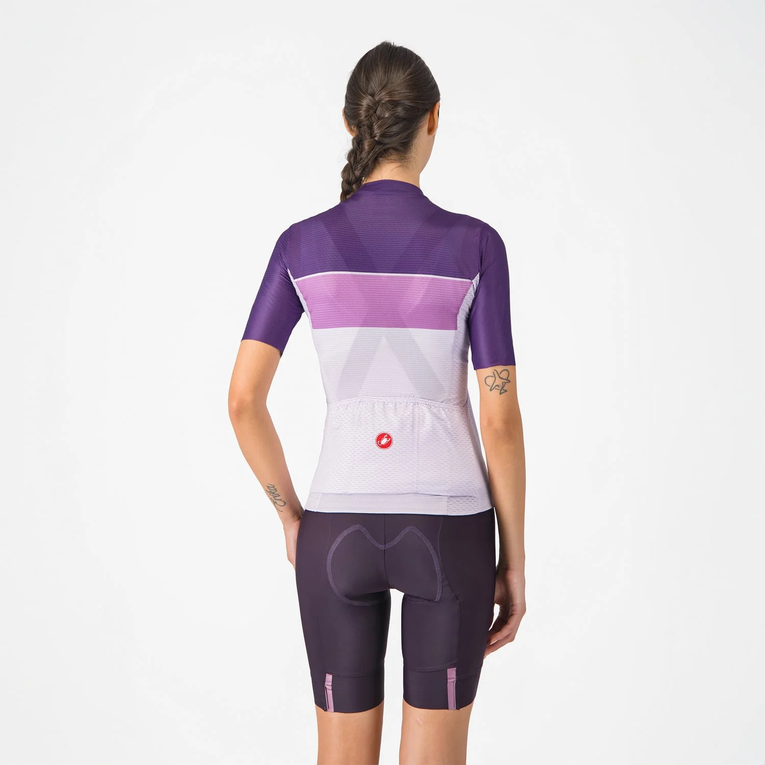 CASTELLI PRIMA 2 DT Ciemnofioletowa koszulka termoaktywna dla kobiet - Image 7