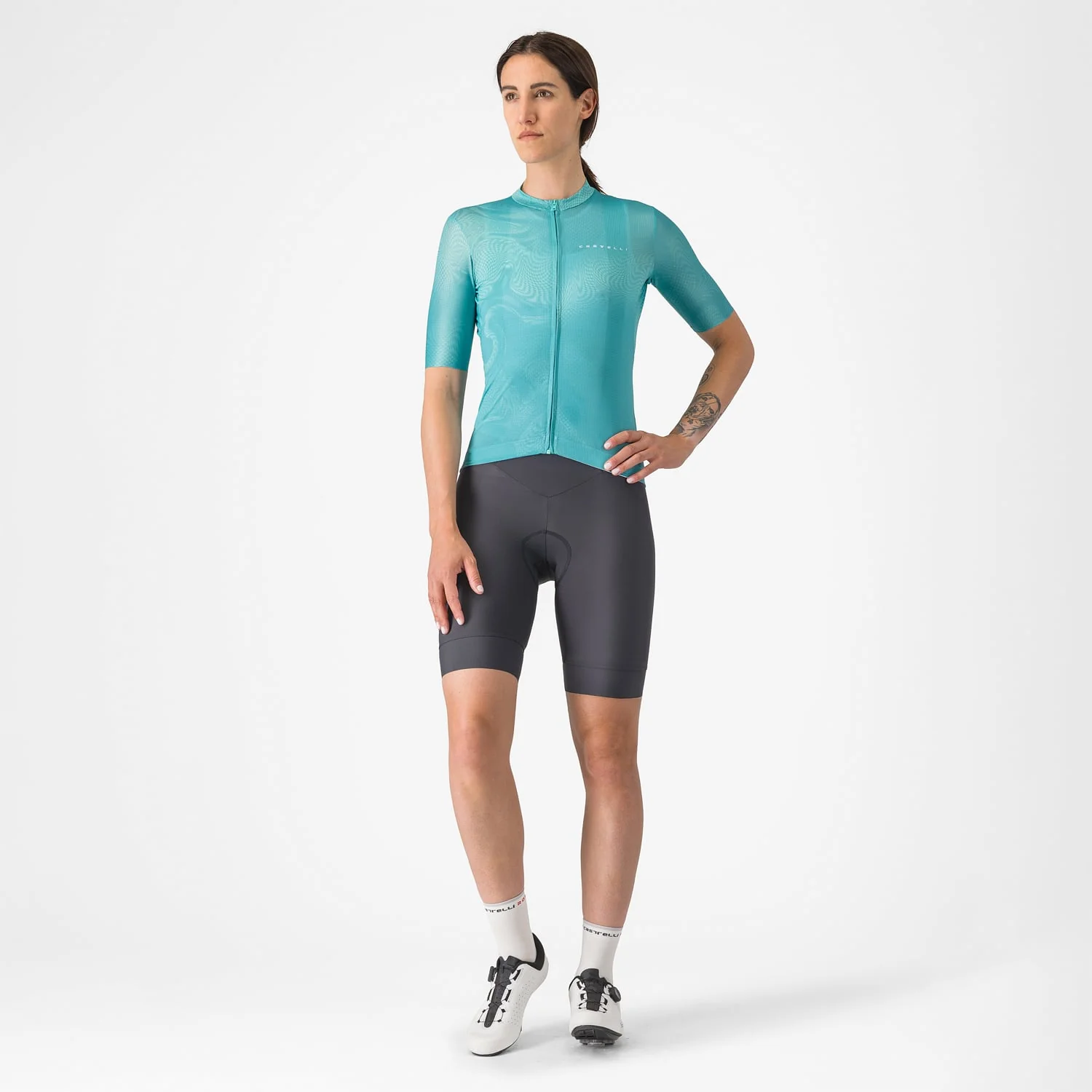 CASTELLI PRIMA 2 DT damska koszulka termoaktywna w kolorze ciemnoszarym - Image 7