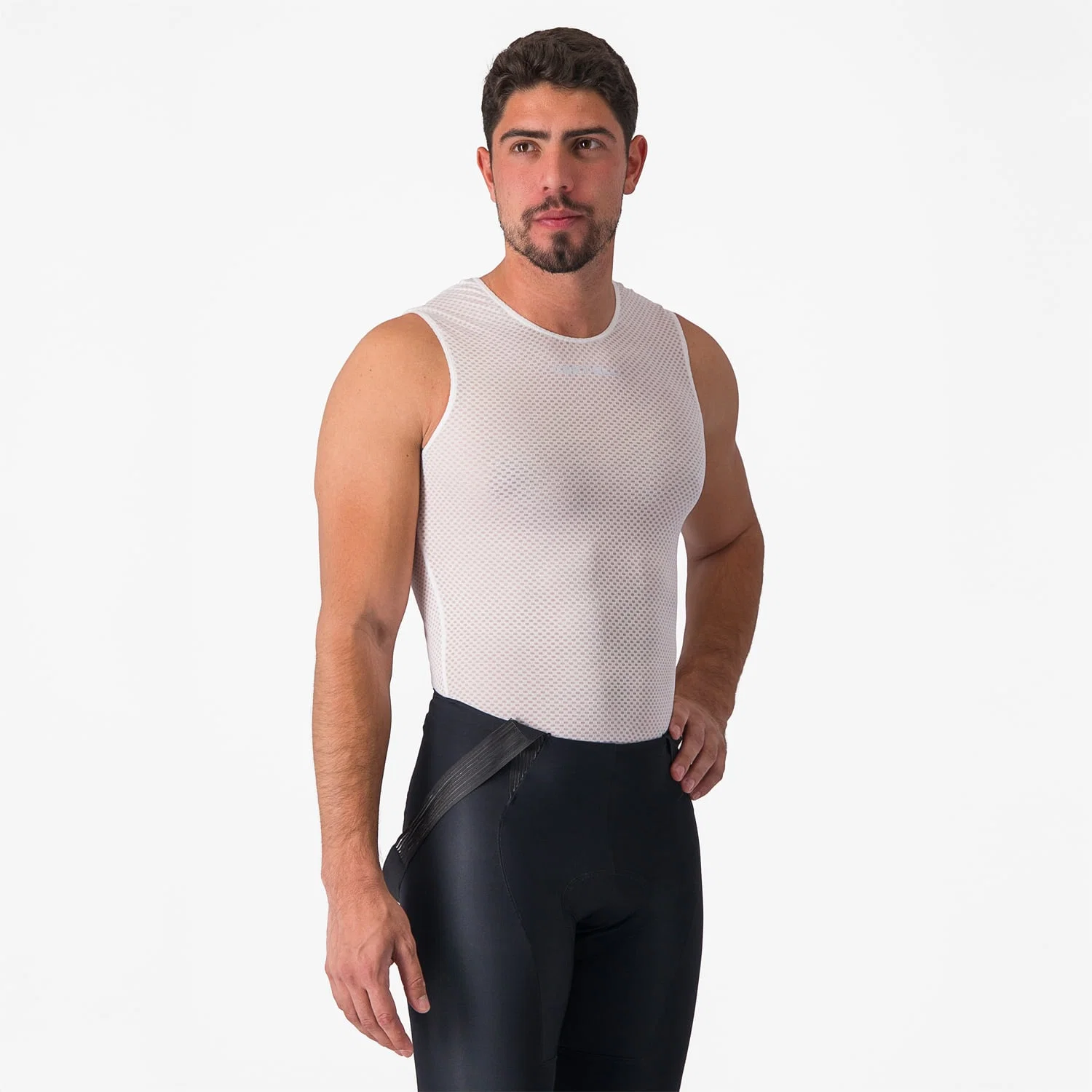 CASTELLI PRO MESH 2.0 Bielizna bez rękawów biały - Image 2