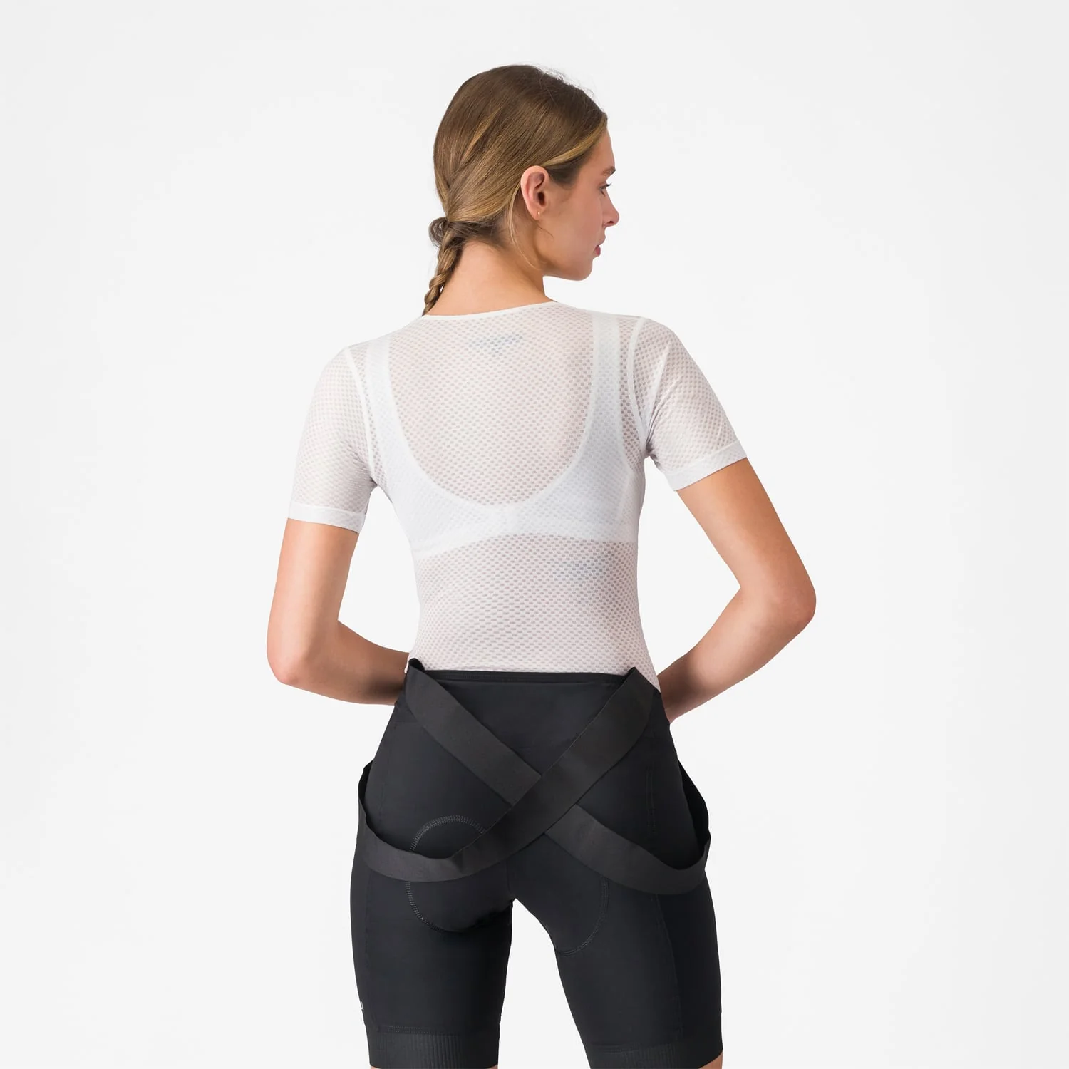 CASTELLI PRO MESH Bielizna damska z krótkim rękawem Biały - Image 2