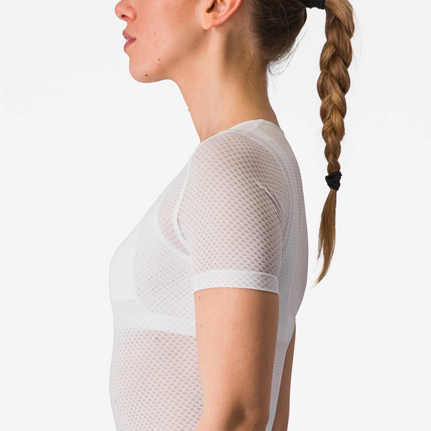 CASTELLI PRO MESH Bielizna damska z krótkim rękawem Biały - Image 3