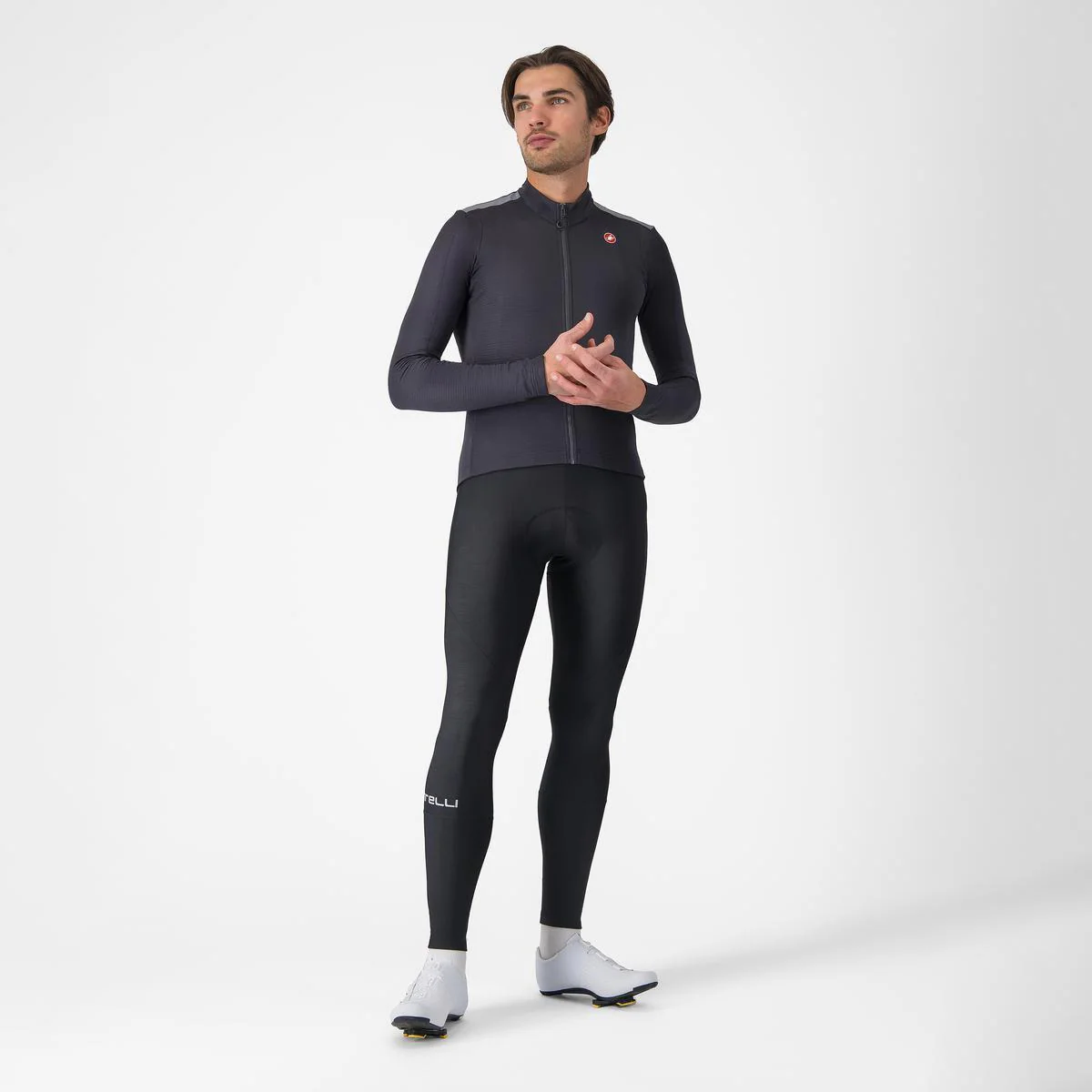 CASTELLI PURO 4 Jersey z długim rękawem ciemnoszary - Image 6