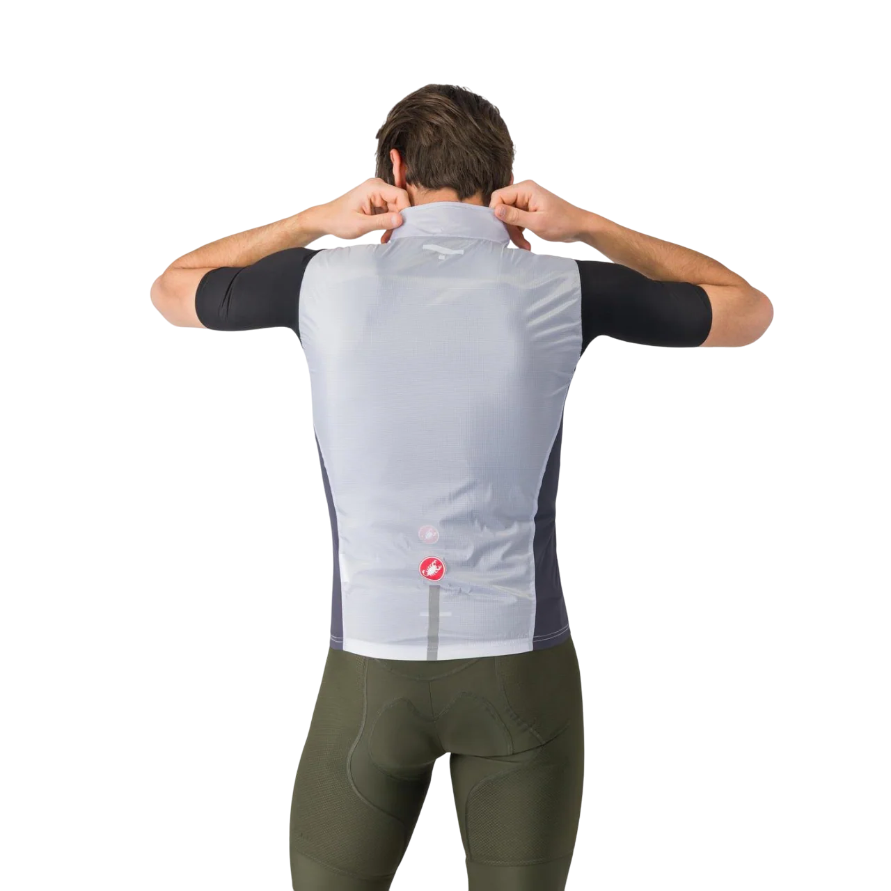 CASTELLI SQUADRA STRETCH Kurtka bez rękawów szara - Image 2