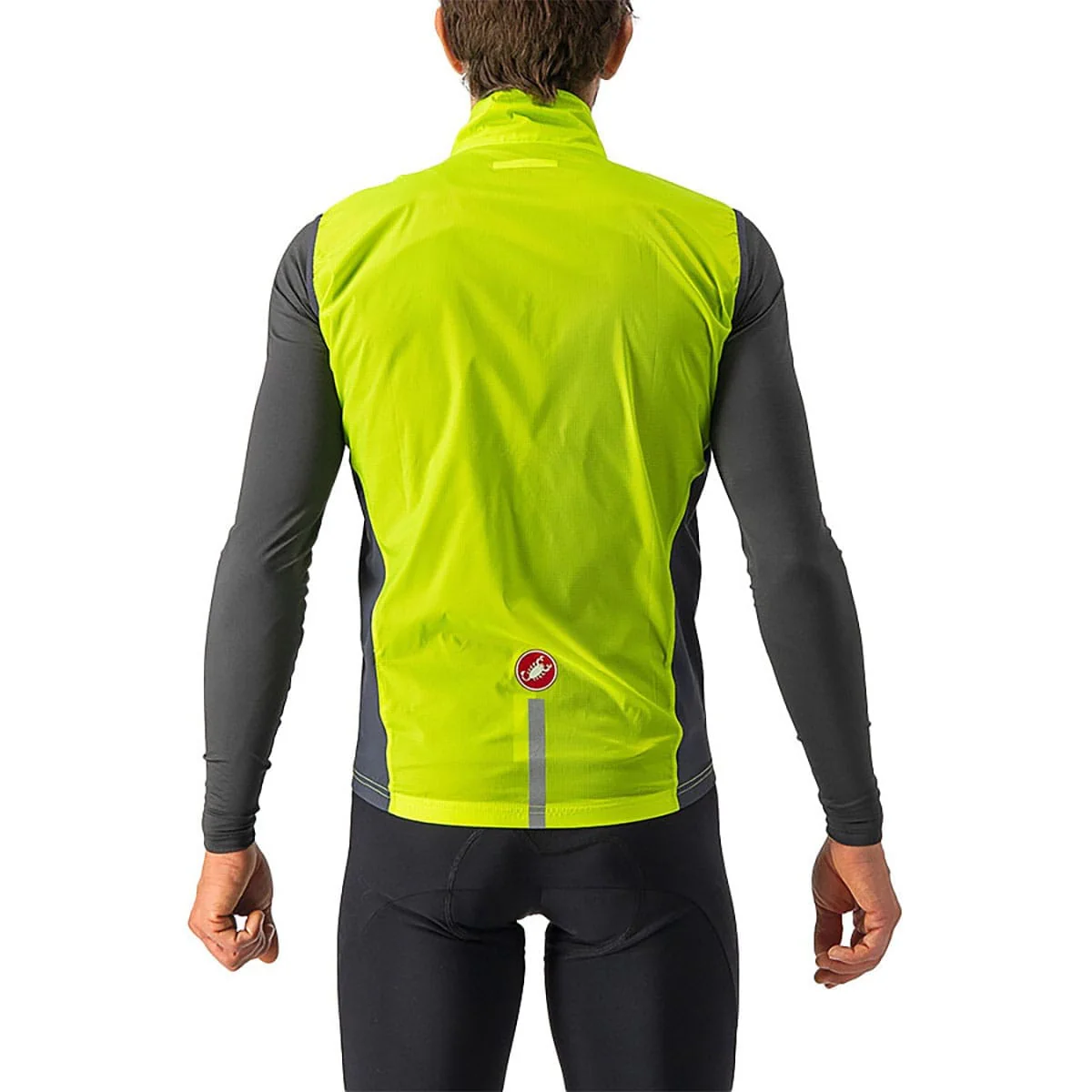 CASTELLI SQUADRA STRETCH Kurtka bez rękawów żółty/szary - Image 2