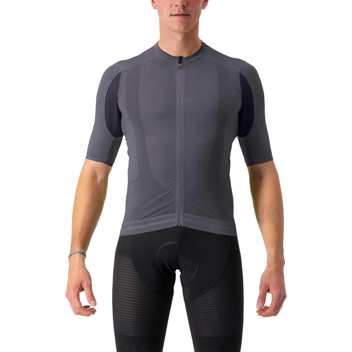 CASTELLI SUPERLEGGERA 3 Jersey z krótkim rękawem szary
