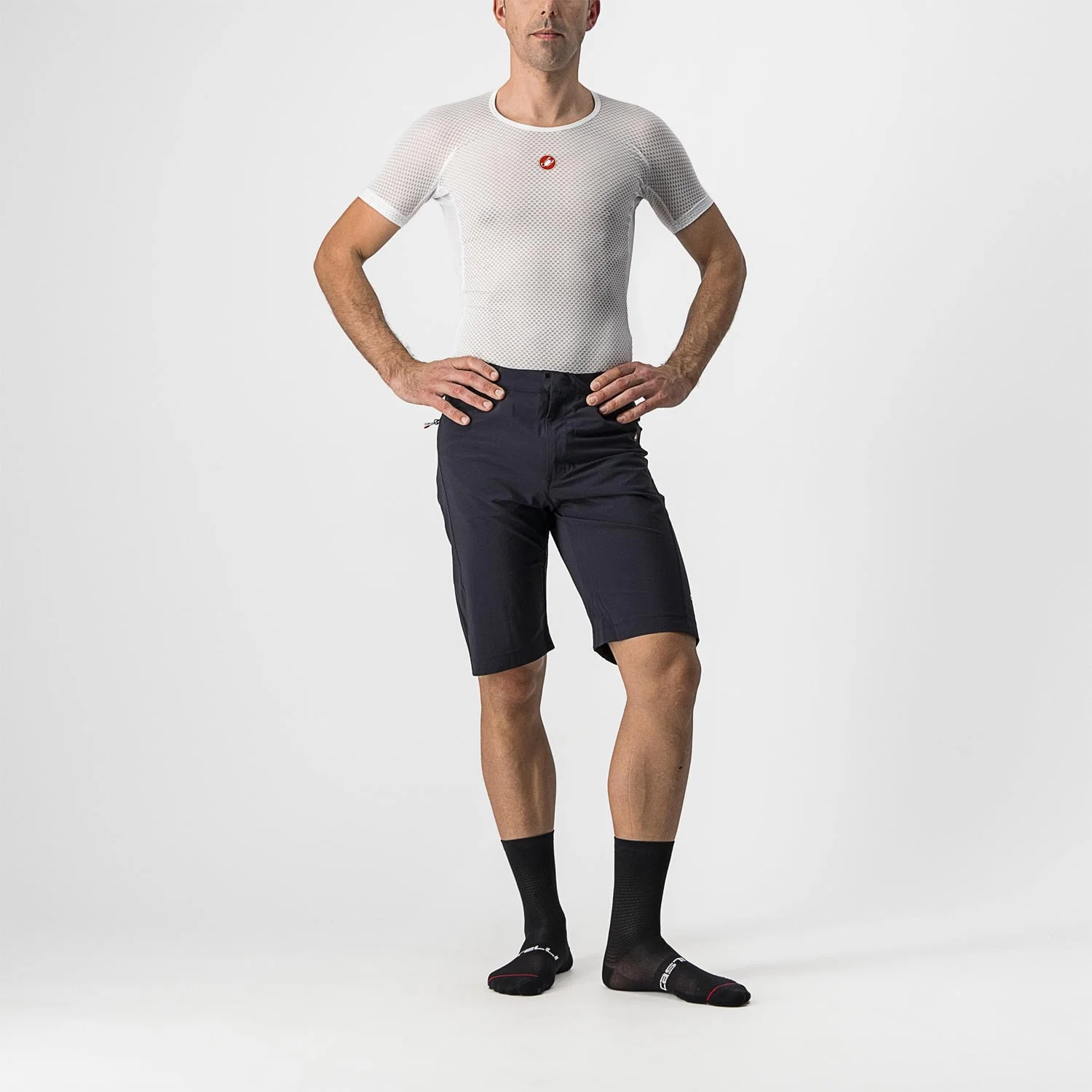 CASTELLI UNLIMITED BAGGY Szorty czarny - Image 3