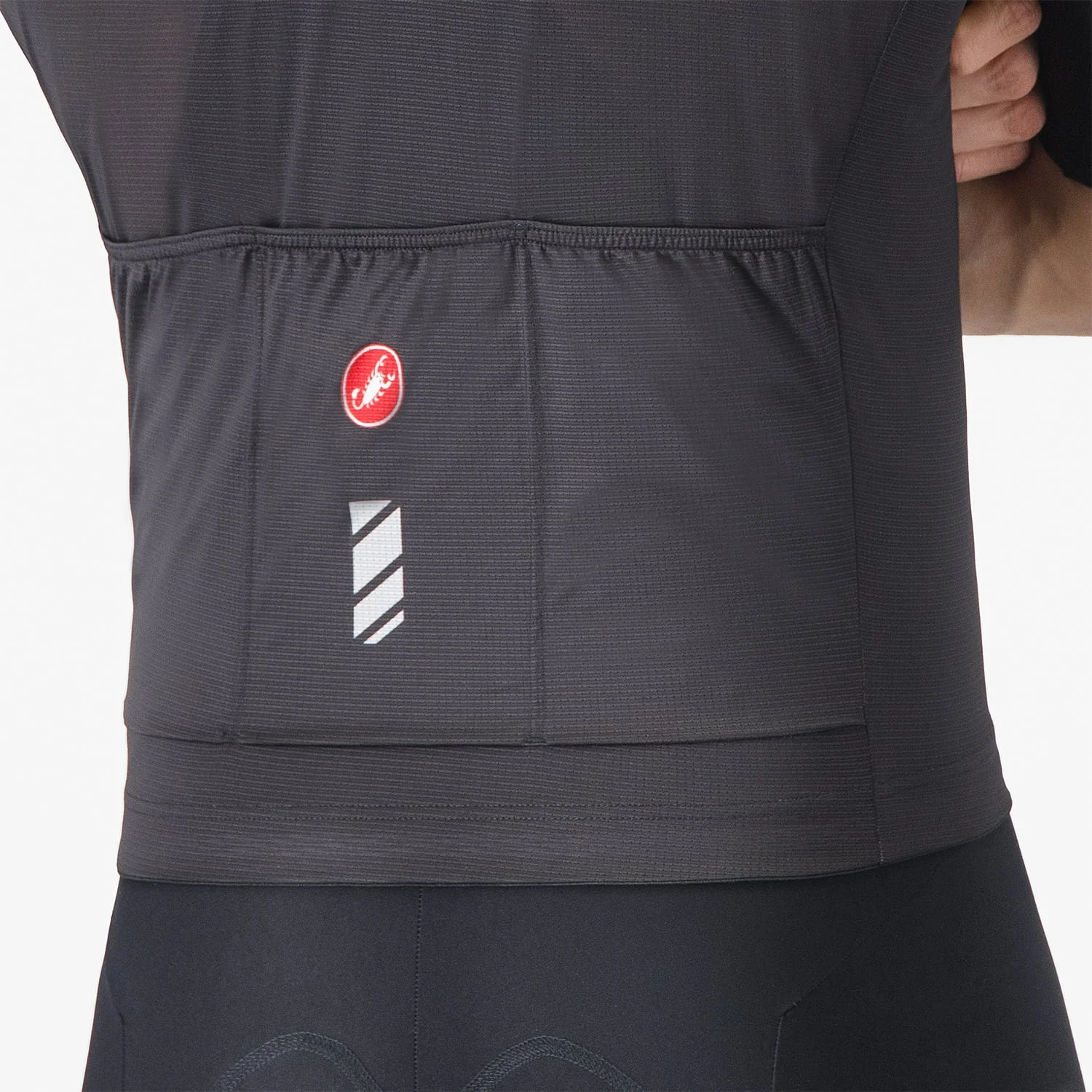 CASTELLI UNLIMITED ENTRATA 3 Koszulka z krótkim rękawem czarna - Image 6