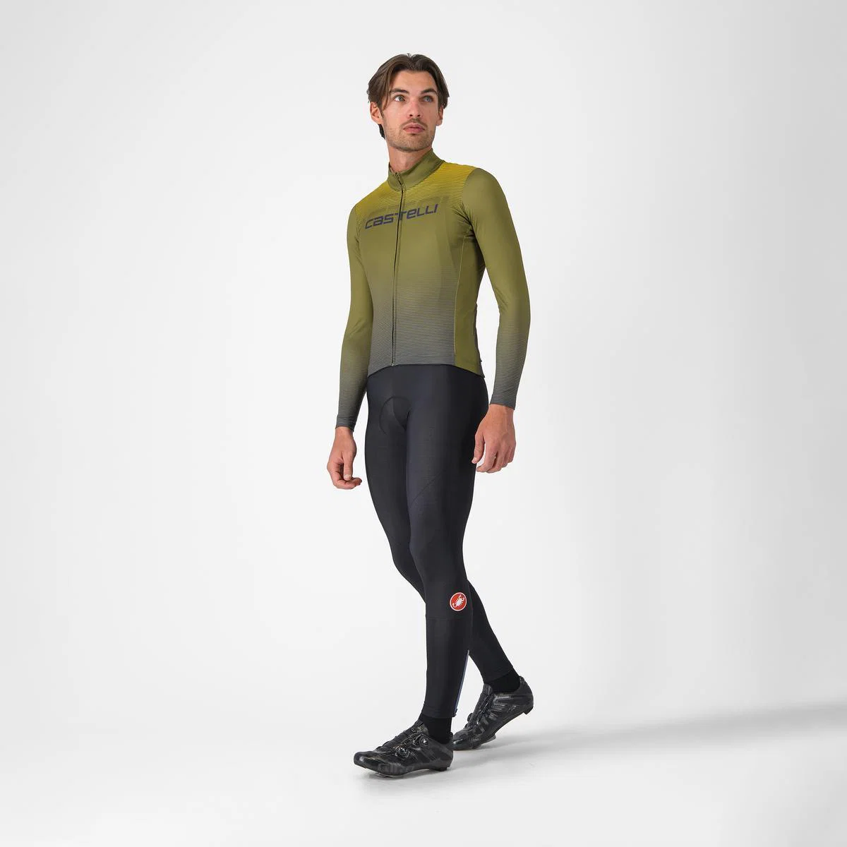 CASTELLLI APICE THERMAL Jersey z długim rękawem Blue/Mango Mojito - Image 6