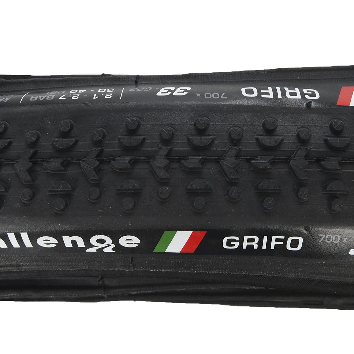 CHALLENGE GRIFO 700x33c opona dętkowa czarna - Image 3