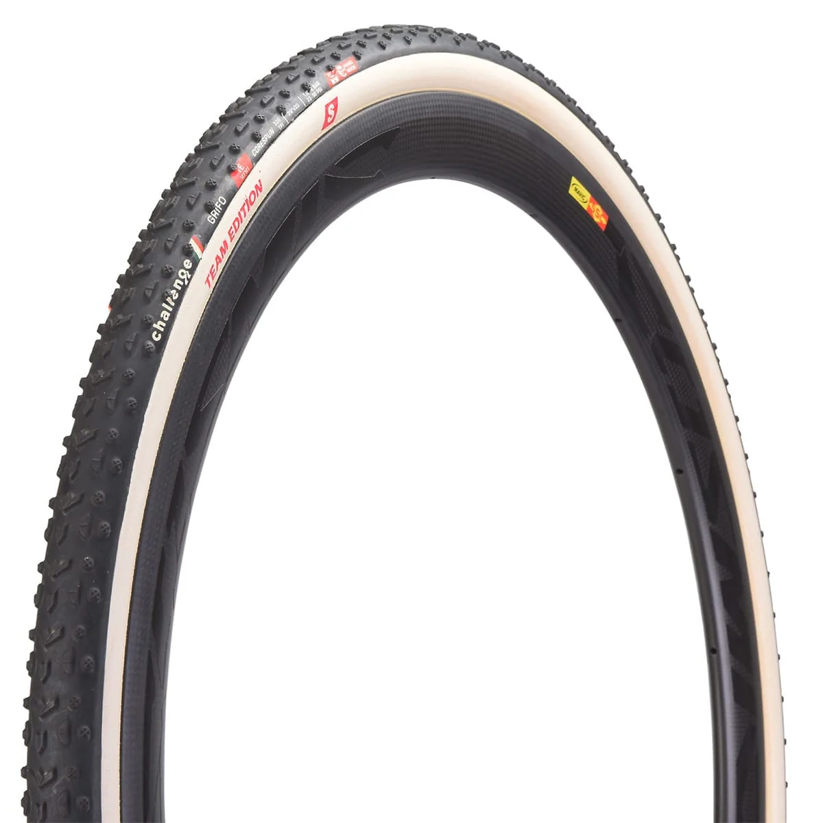 CHALLENGE GRIFO TEAM EDITION SOFT 700x33c Biała opona dętkowa