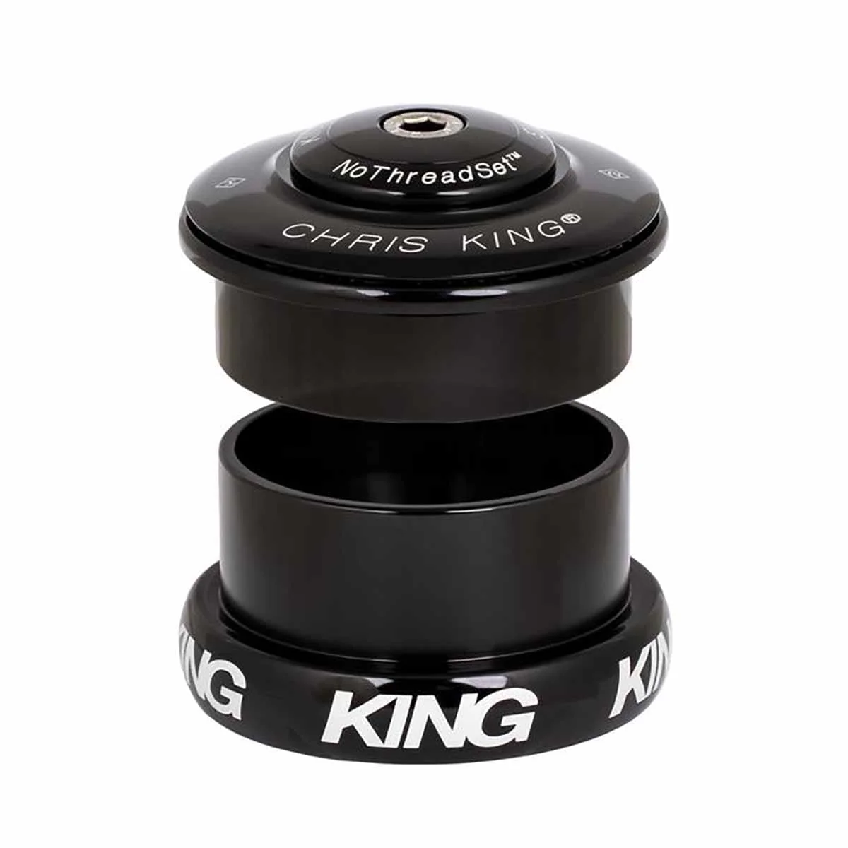 CHRIS KING INSET 5 1"1/8-1.5" Półzintegrowany / Zewnętrzny zestaw słuchawkowy ZS49/EC49 Czarny