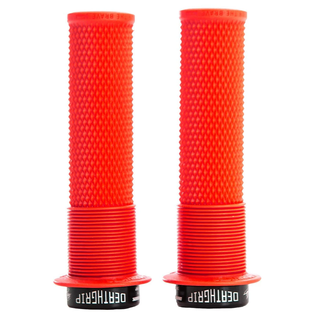 Chwyty DMR DEATHGRIP Flange Large Lock-on Red