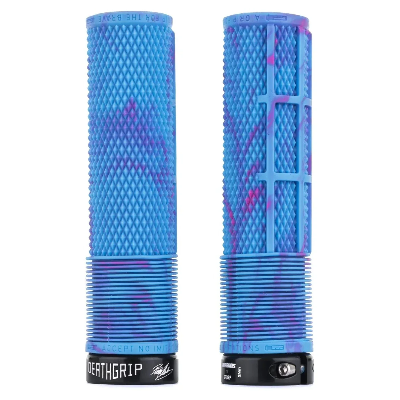 Chwyty DMR DEATHGRIP Medium Lock-On Camo/Blue