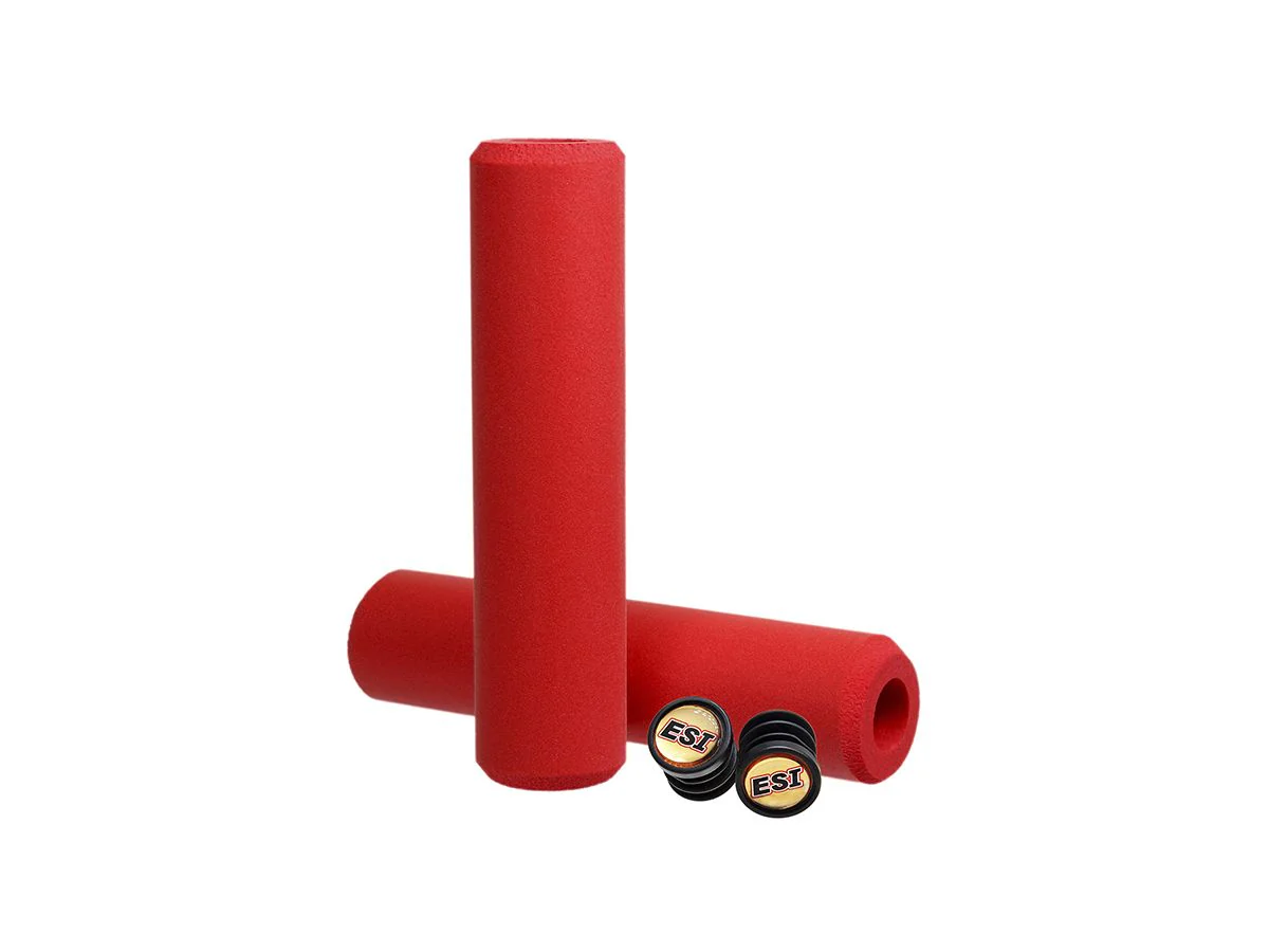 Chwyty ESI EXTRA CHUNKY 130 mm czerwone