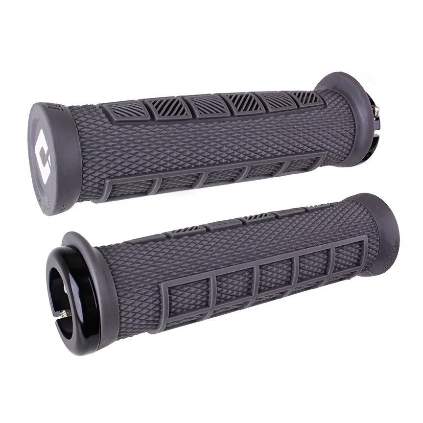 Chwyty ODI ELITE PRO V2.1 Lock-on 130 mm szary