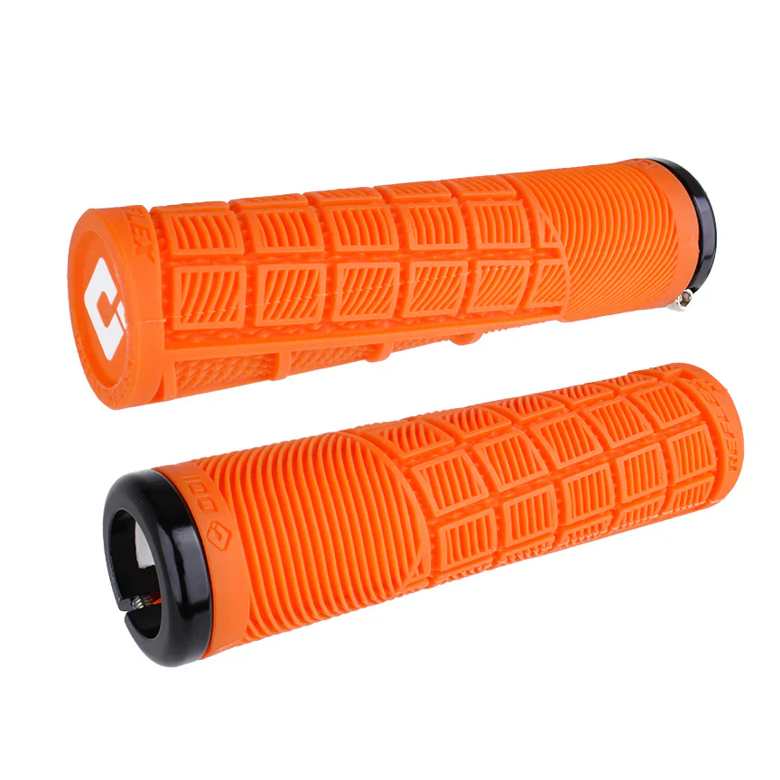 Chwyty ODI REFLEX XL Lock-on 135 mm Pomarańczowy