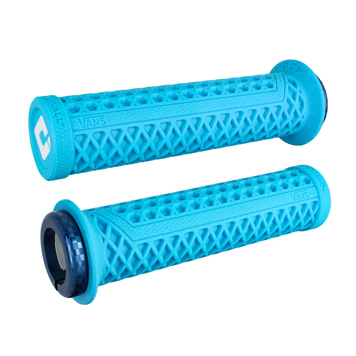 Chwyty ODI VANS V2.1 Lock-On 135 mm niebieskie