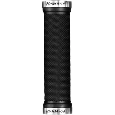 Uchwyty REVERSE Components CLASSIC Lock-On czarny/srebrny
