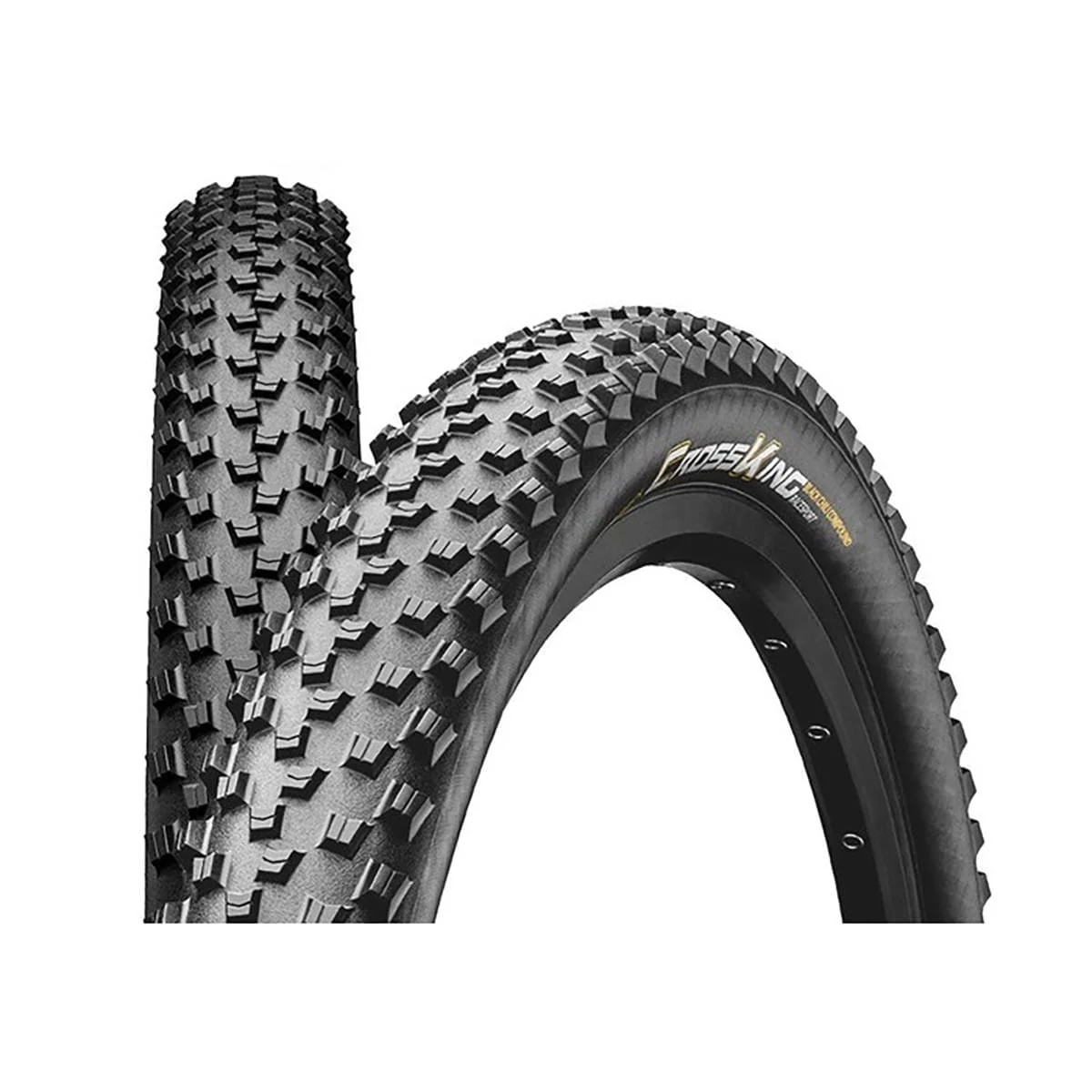 CONTINENTAL CROSS KING 27.5x2.20 Shieldwall Tubeless Ready Miękka opona czarna