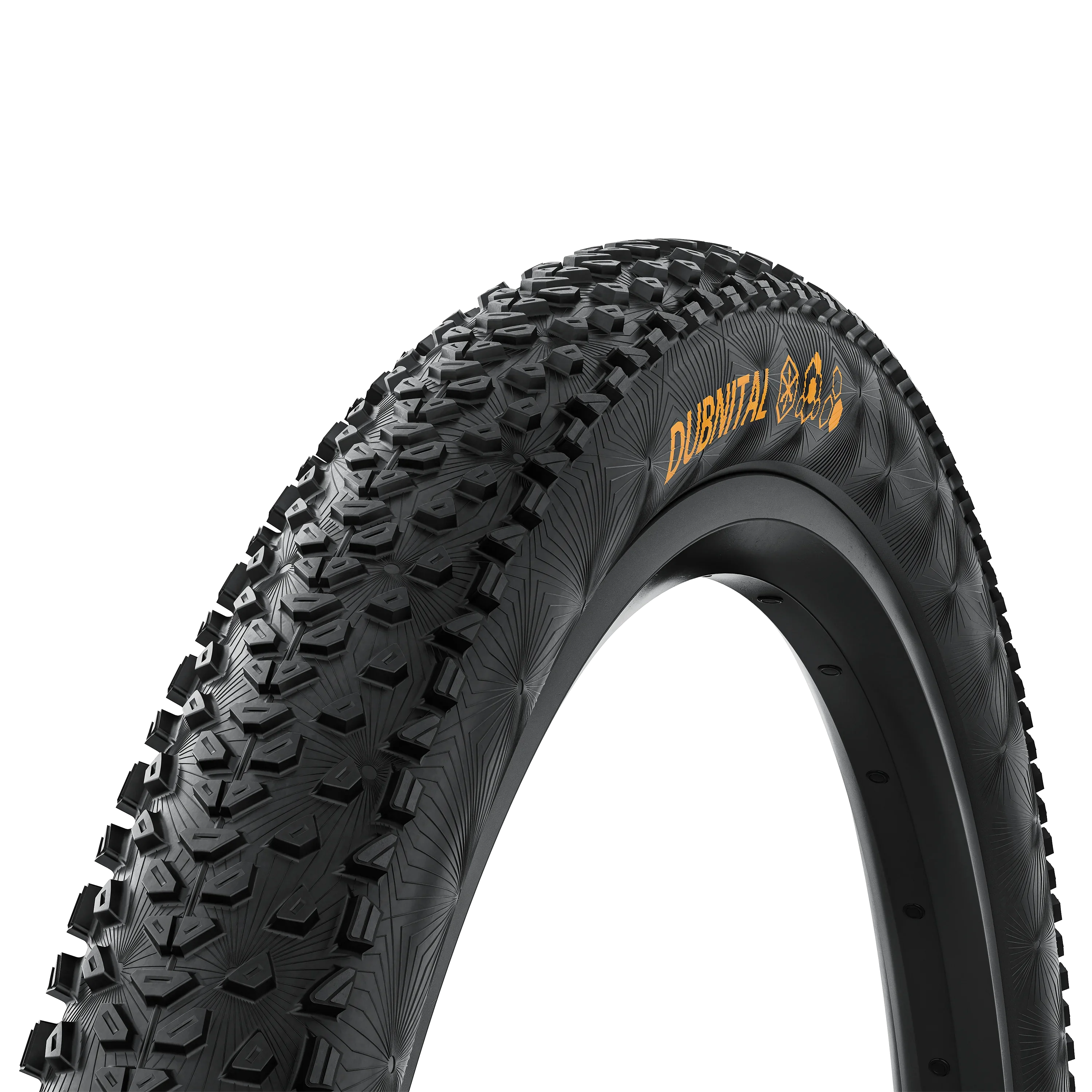 CONTINENTAL DUBNITAL Trail Rapid 29x2.40 Tubeless Ready Miękka opona czarna