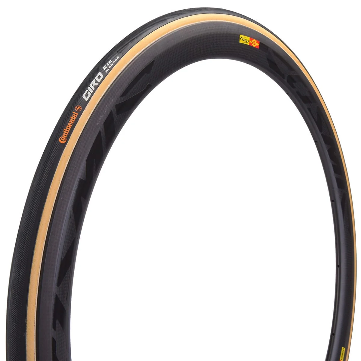 CONTINENTAL GIRO 700x22c Beżowa Dętka