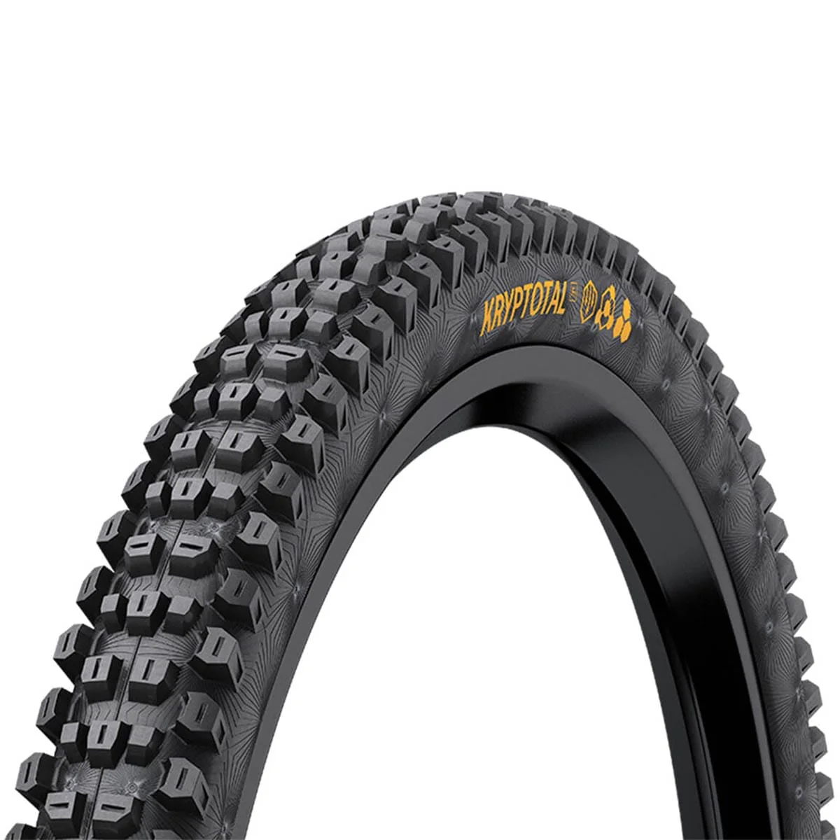 CONTINENTAL KRYPTOTAL-F Trail 27.5x2.40 Endurance Tubeless Ready Miękka opona w kolorze czarnym