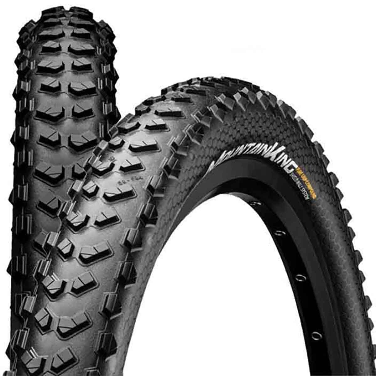 CONTINENTAL MOUNTAIN KING 26x2.30 ShieldWall Tubeless Ready Miękka opona w kolorze czarnym