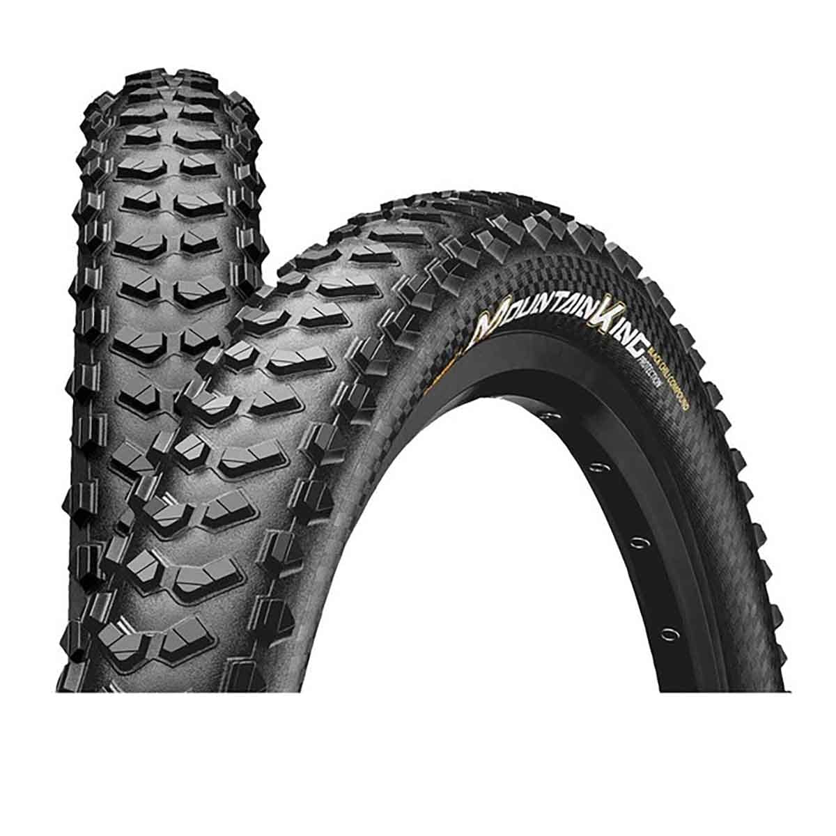 CONTINENTAL MOUNTAIN KING 27.5x2.30 ProTection Tubeless Ready Miękka opona w kolorze czarnym