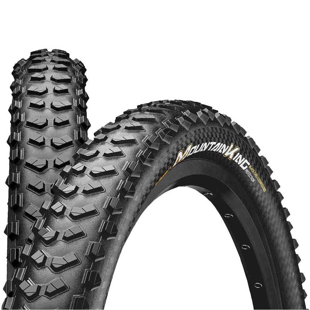 CONTINENTAL MOUNTAIN KING 27.5x2.60 ProTection Tubeless Ready Miękka opona w kolorze czarnym