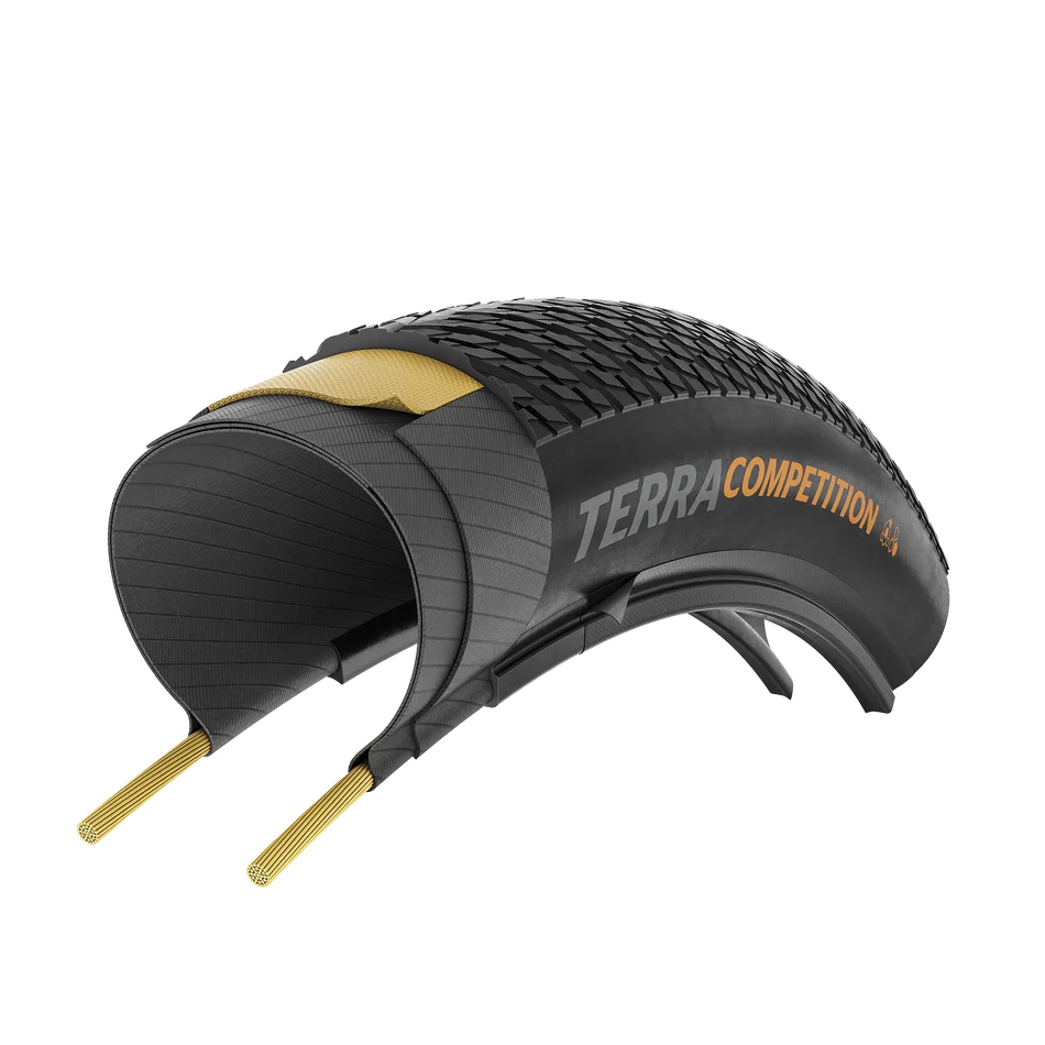 Opona CONTINENTAL TERRA COMPETITION TRAIL GRIP 700x40c Tubeless Ready Brown - Image 3