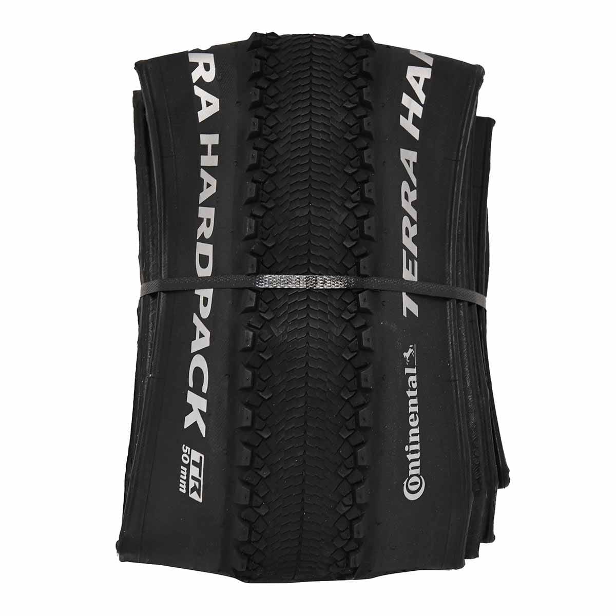CONTINENTAL TERRA HARDPACK SHIELDWALL 700x50c Opona bezdętkowa czarna