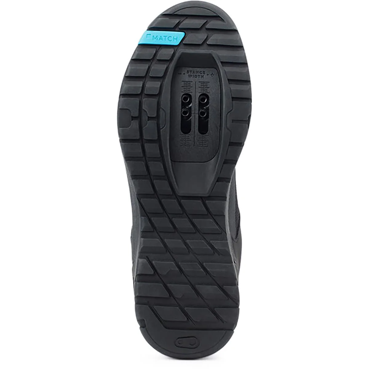 CRANKBROTHERS MALLET ENDURO LACE CLIP-IN Buty MTB czarny/niebieski - Image 2