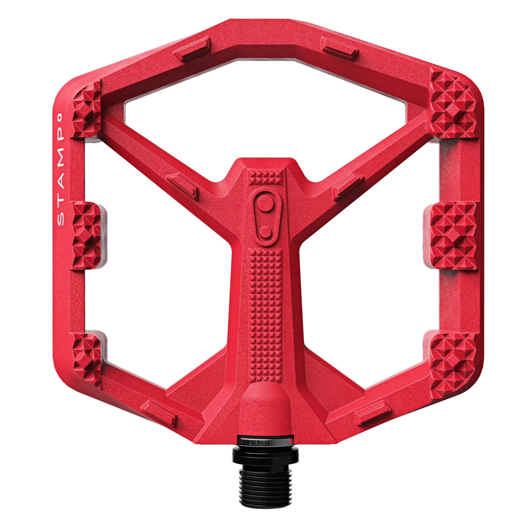 Płaskie pedały CRANKBROTHERS STAMP 0 Large Red