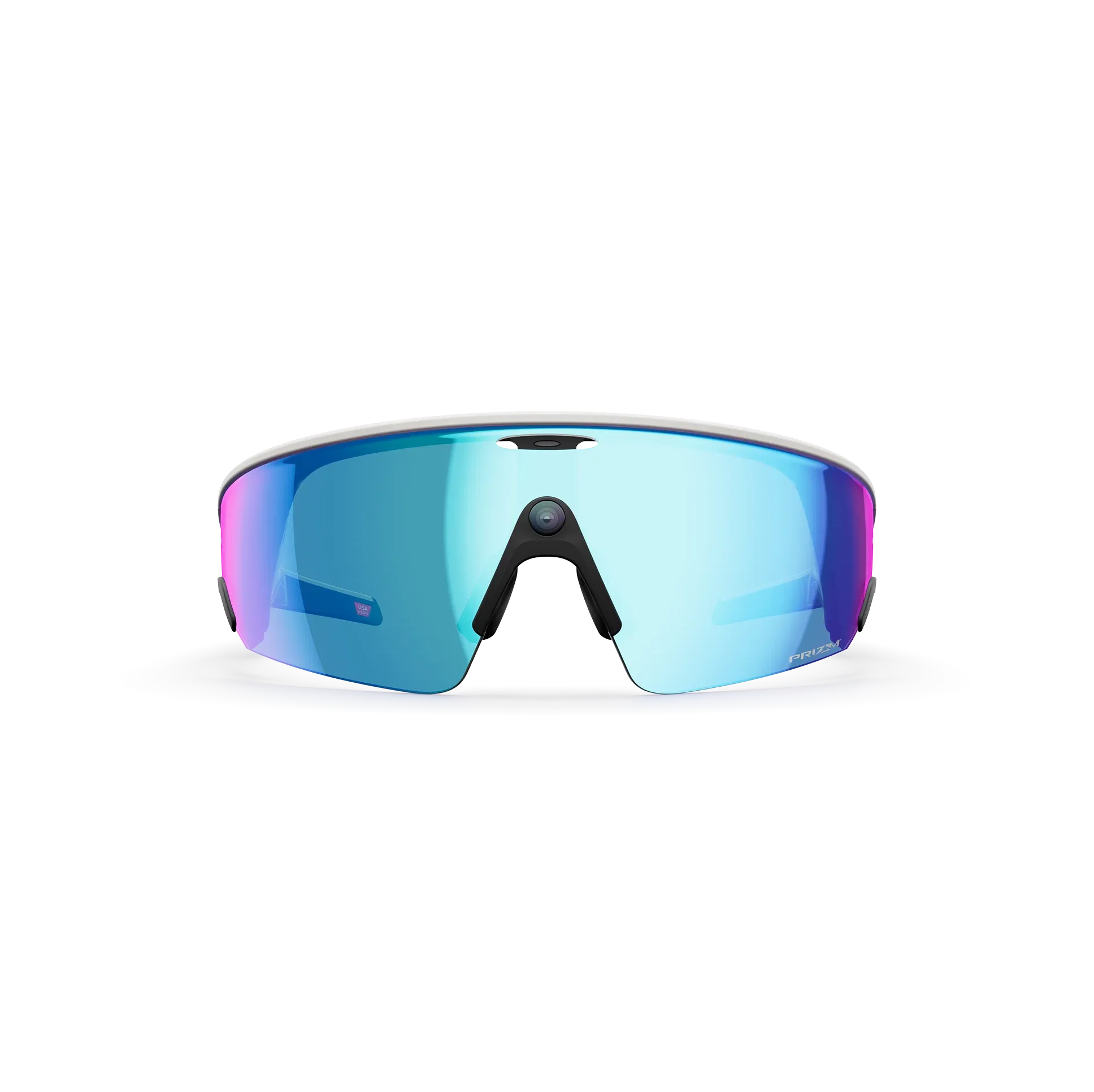 Okulary OAKLEY VANGUARD META Black/White Prizm Sapphire Lens - Image 2
