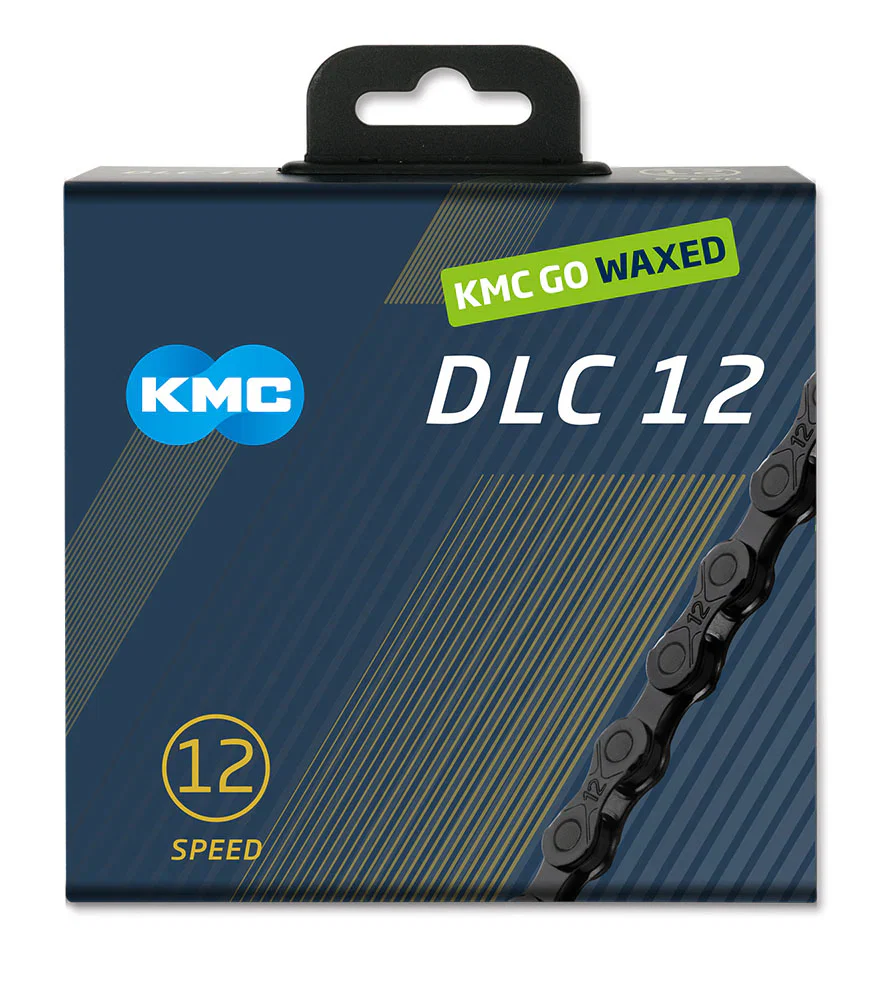 Łańcuch KMC DLC 12 12V czarny woskowany - Image 2