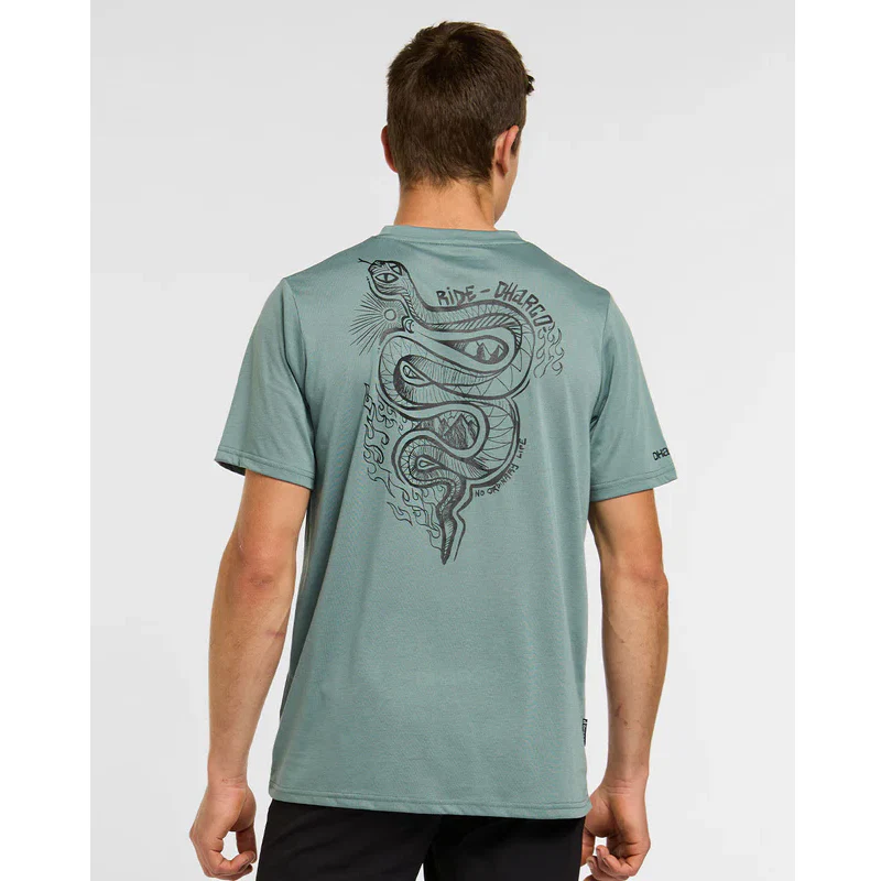 DHARCO TECH TEE ENVY Koszulka z krótkim rękawem Zielona - Image 2