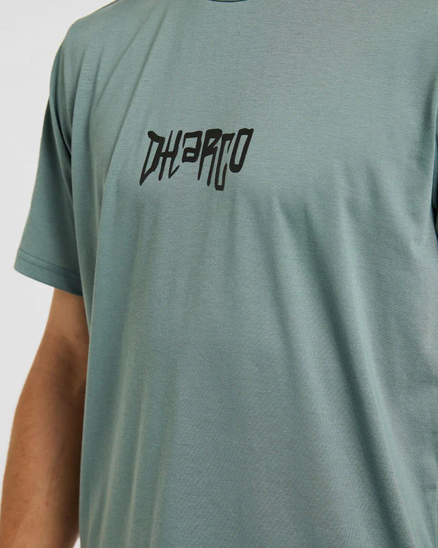 DHARCO TECH TEE ENVY Koszulka z krótkim rękawem Zielona - Image 5