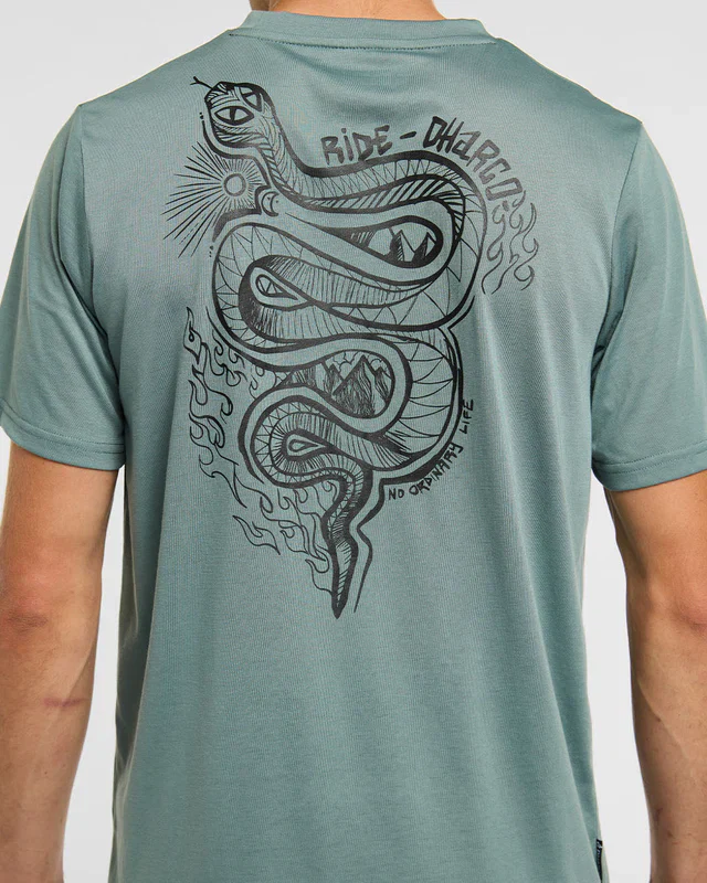 DHARCO TECH TEE ENVY Koszulka z krótkim rękawem Zielona - Image 6