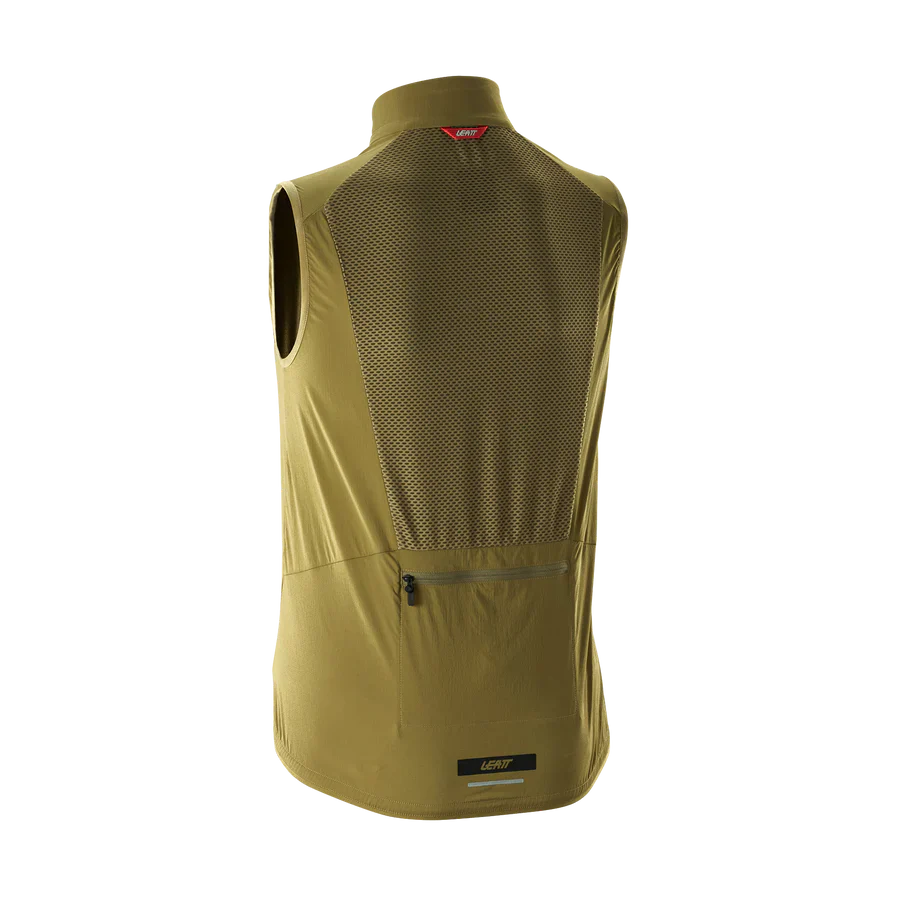 Damska kamizelka LEATT MTB WINDBLOCK 2.0 brązowa - Image 2