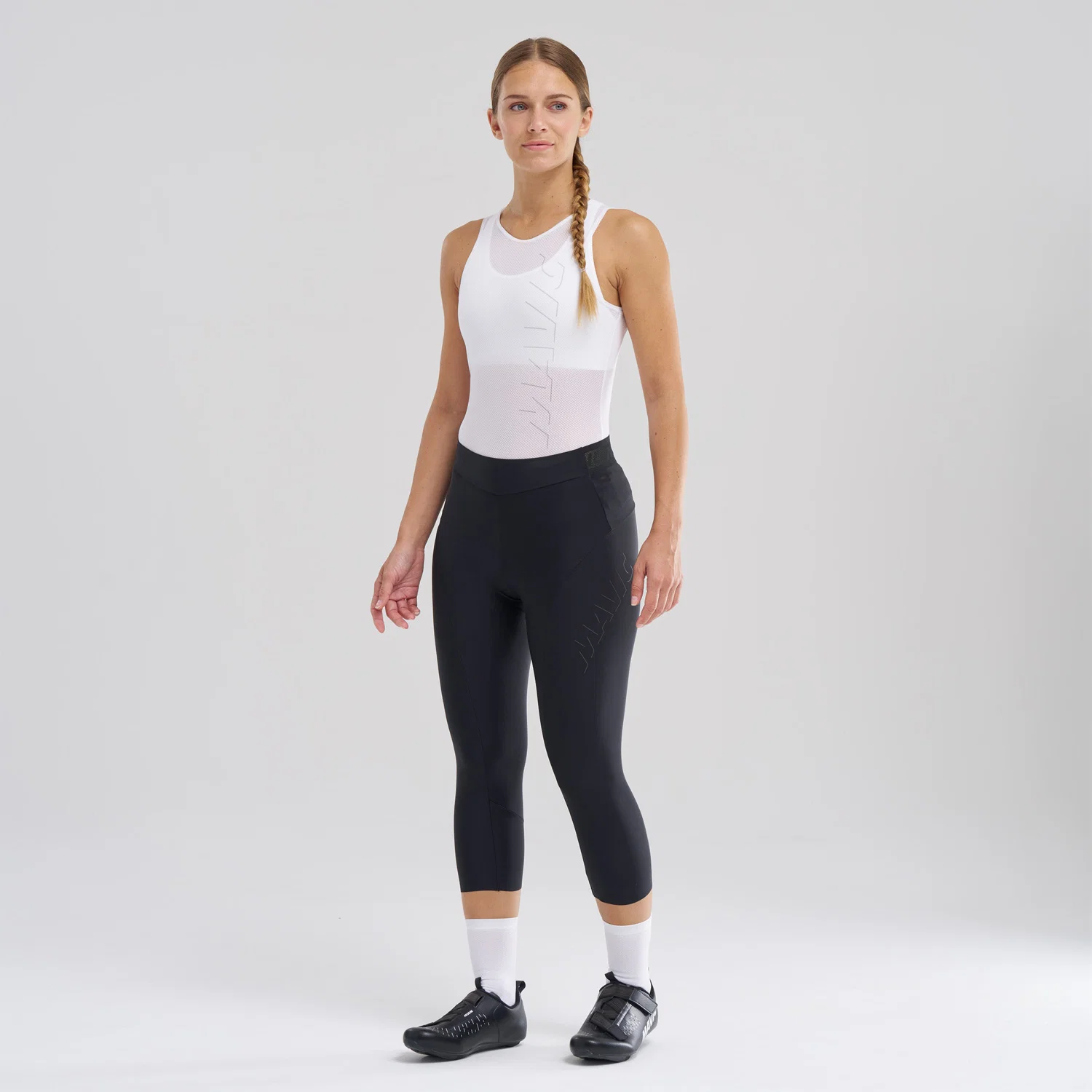 Damska koszulka MAVIC AKSIUM Bib Tight 3/4 czarna - Image 3