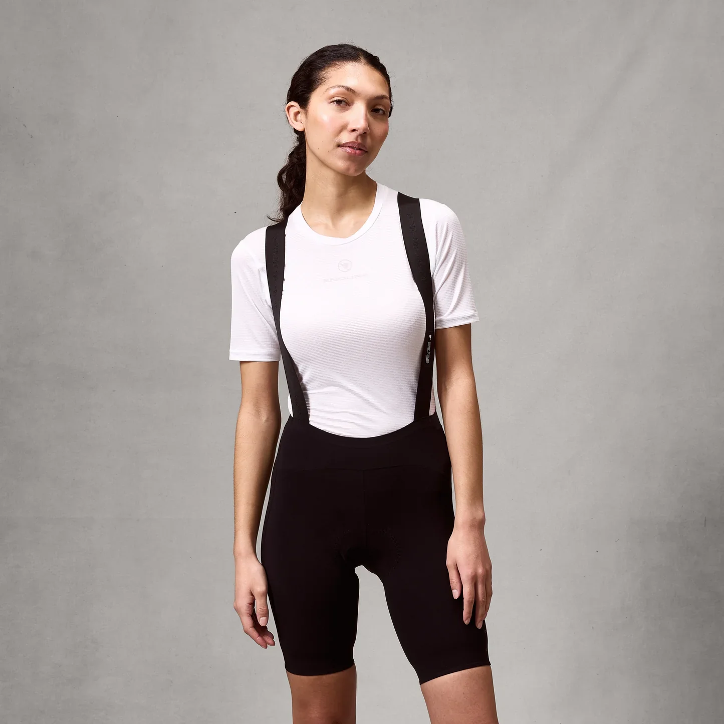 Damska koszulka termoaktywna ENDURA PRO SL POWER Bib Tight Black - Image 4
