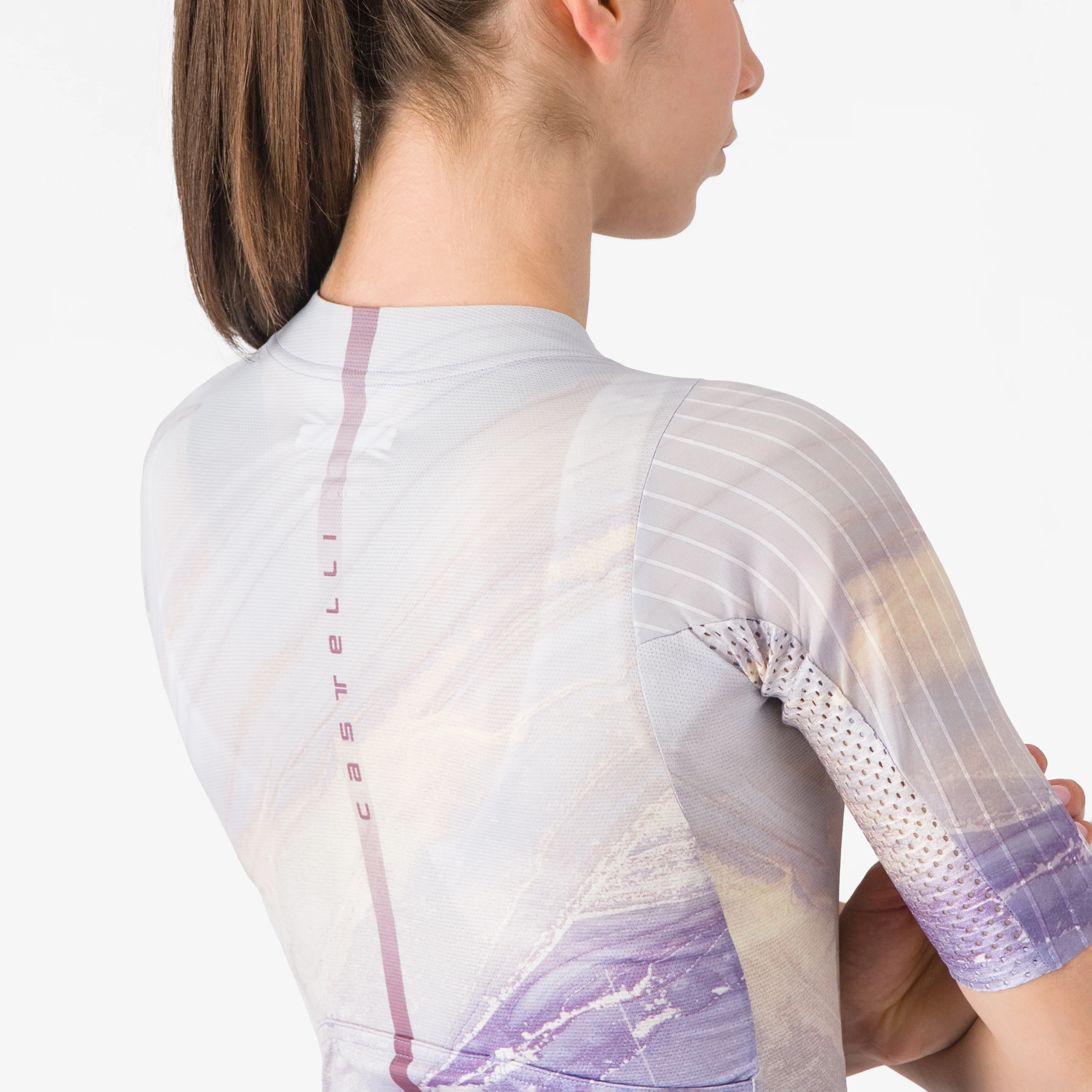 Damska koszulka z krótkim rękawem CASTELLI AERO PRO 8S Multicolour - Image 5