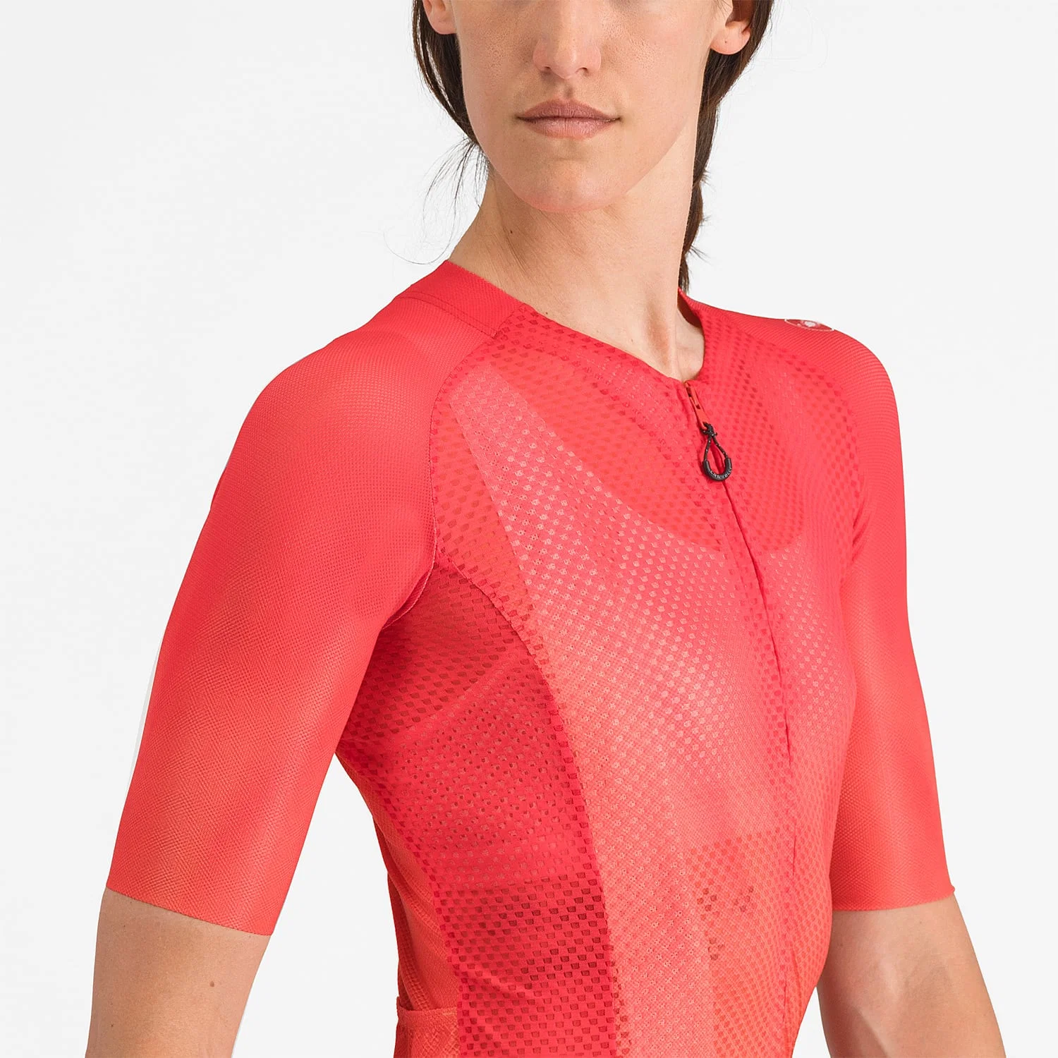 Damska koszulka z krótkim rękawem CASTELLI CLIMBER'S A/C w kolorze hibiskusa - Image 4