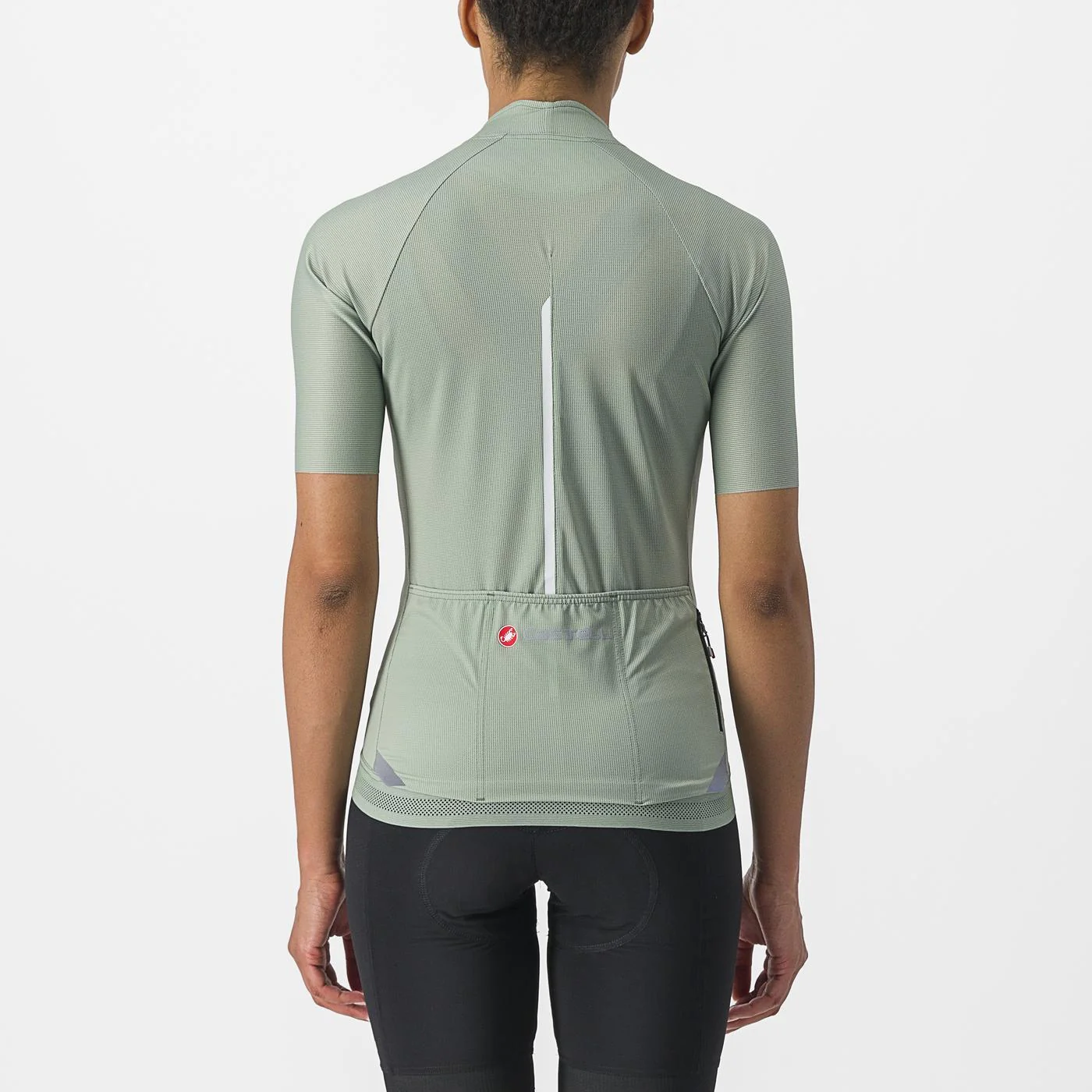 Damska koszulka z krótkim rękawem CASTELLI ENDURANCE W Green - Image 2