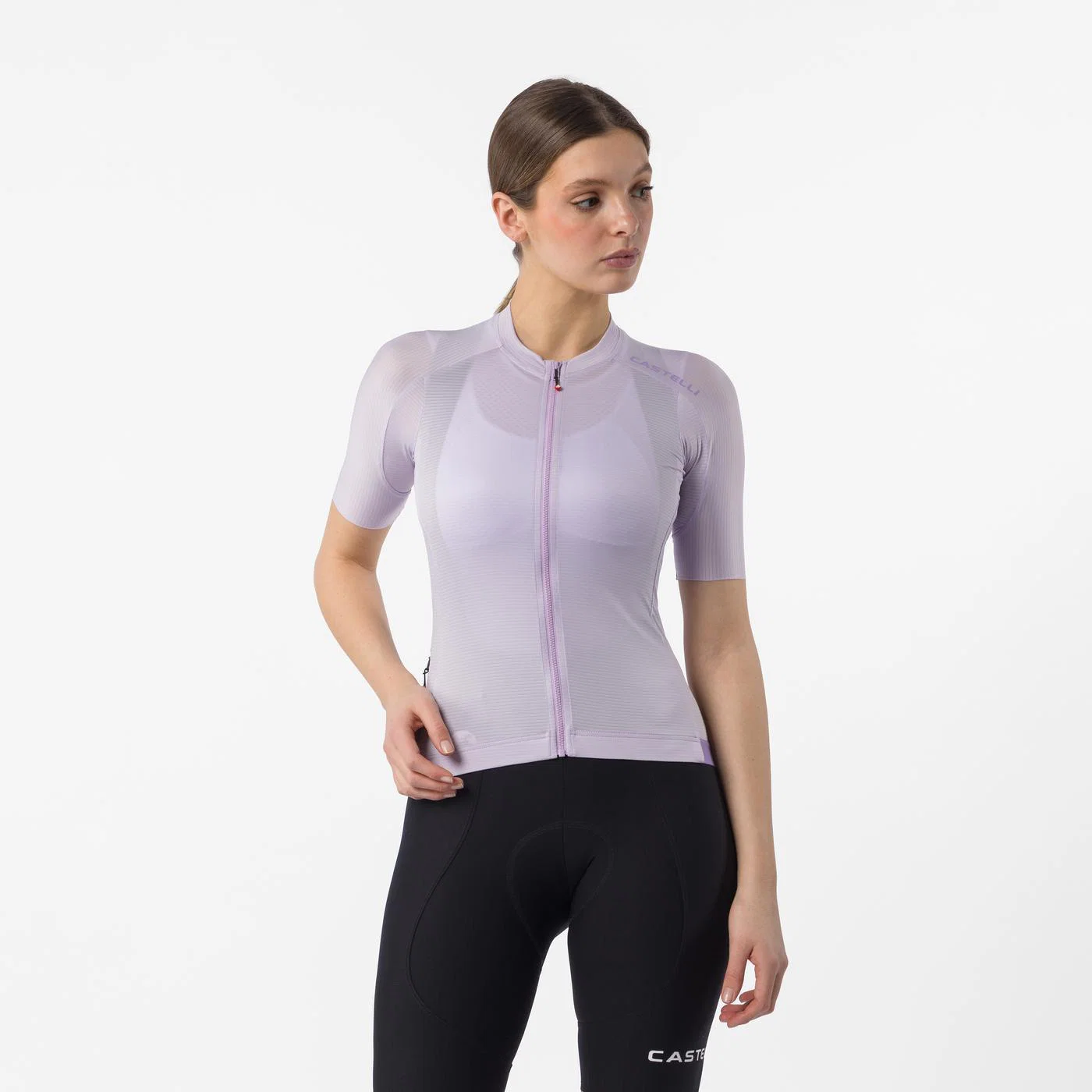 Damska koszulka z krótkim rękawem CASTELLI ESPRESSO 2 Purple Mist Jersey