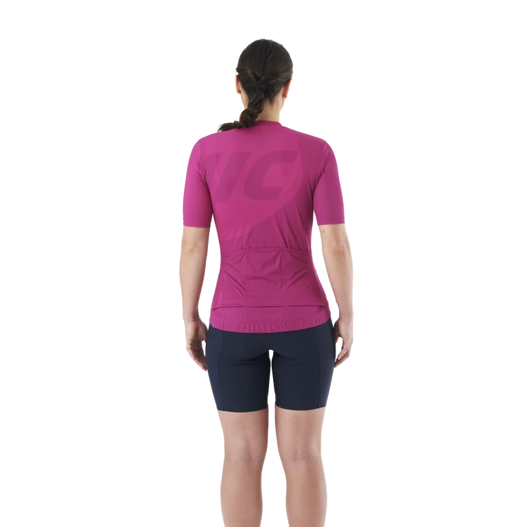 Damska koszulka z krótkim rękawem MAVIC ICON GRAPHIC Fuschia - Image 3