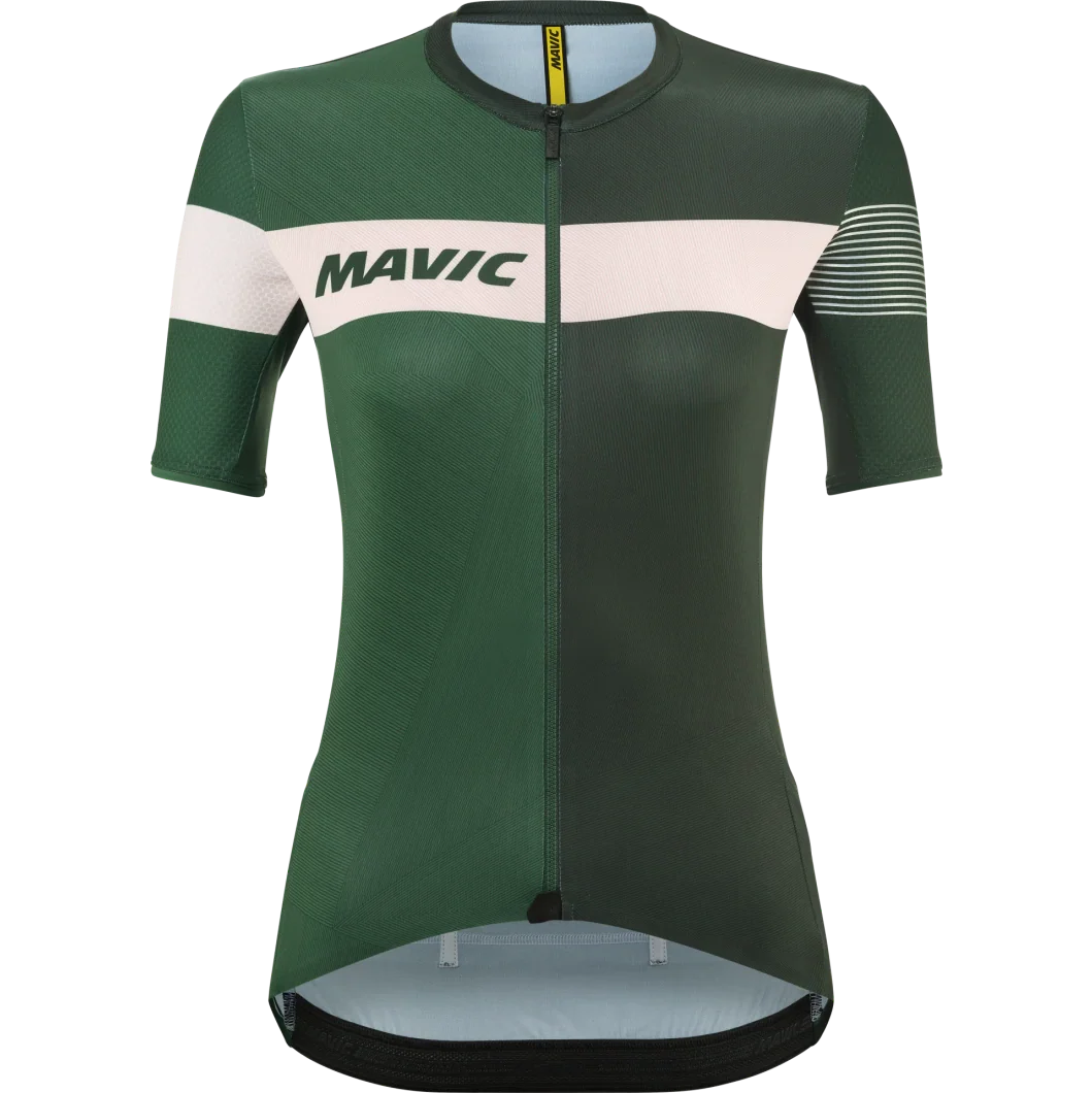 Damska koszulka z krótkim rękawem MAVIC KSYRIUM PRO w kolorze khaki