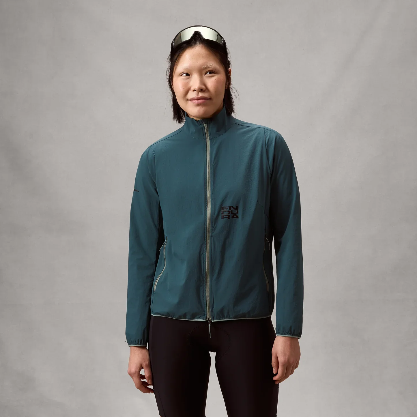 Damska kurtka ENDURA ALLTRACK RIDE PACKABLE Jacket Teal - Image 2